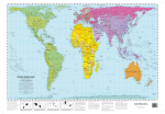 Peters World Map Poster Peters World Map 